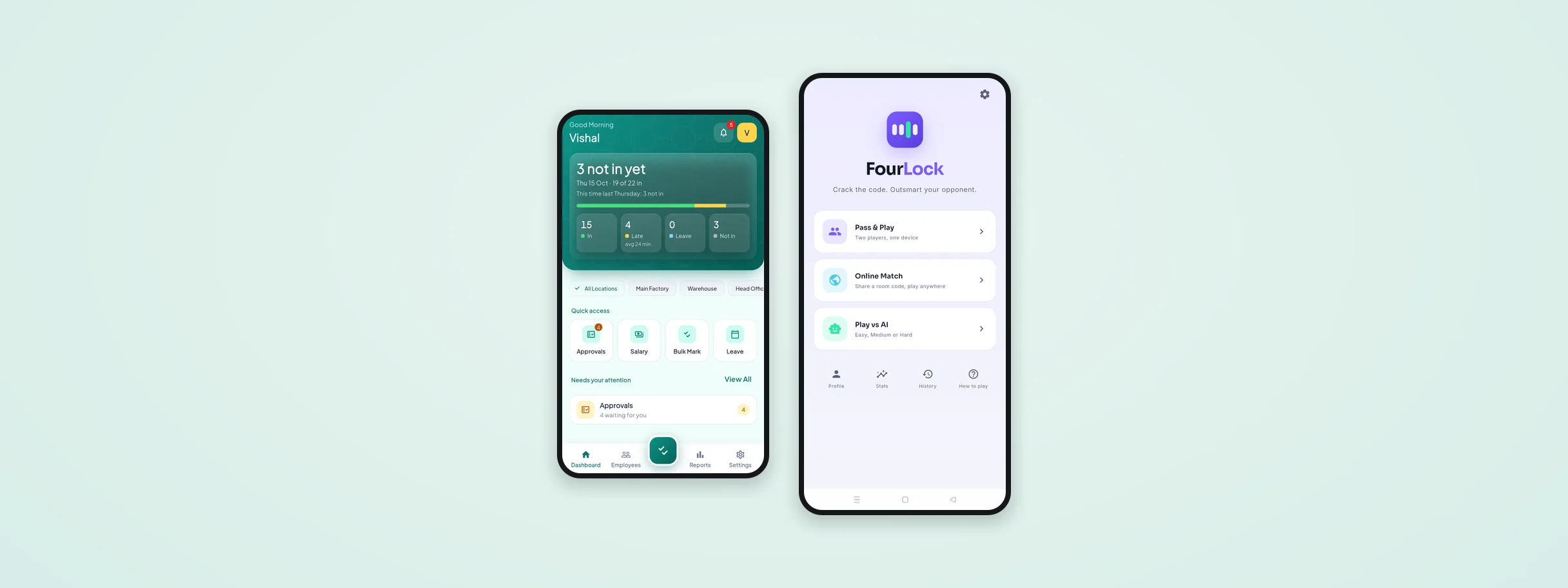 Mobile Apps: an example of the work