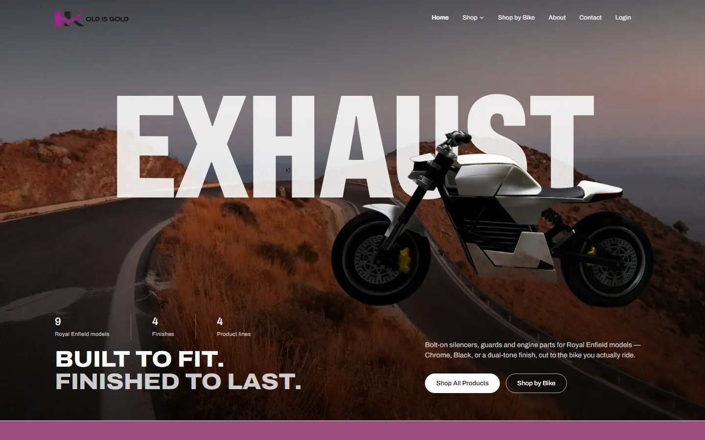 HKK Indore — Exhausts and parts for Royal Enfield