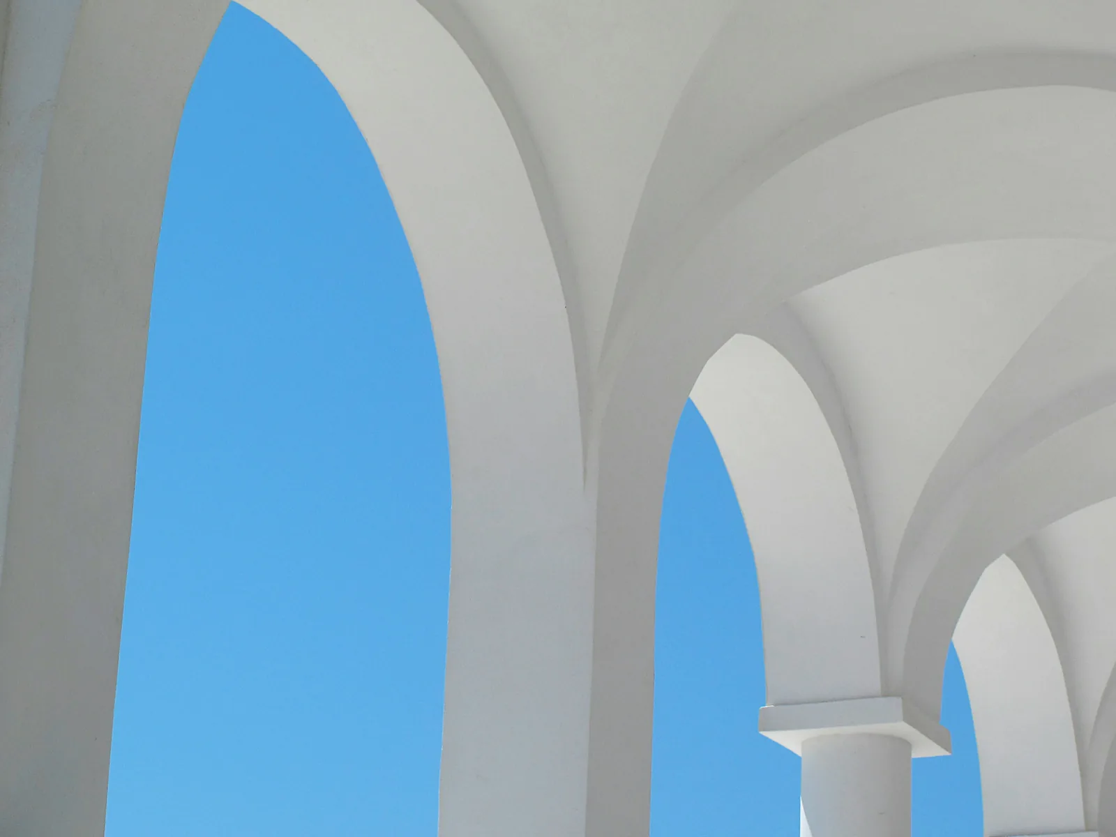 Arches and sky