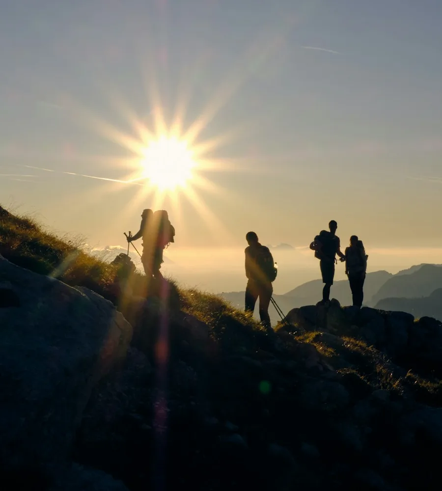 Sunrise on the ridge
