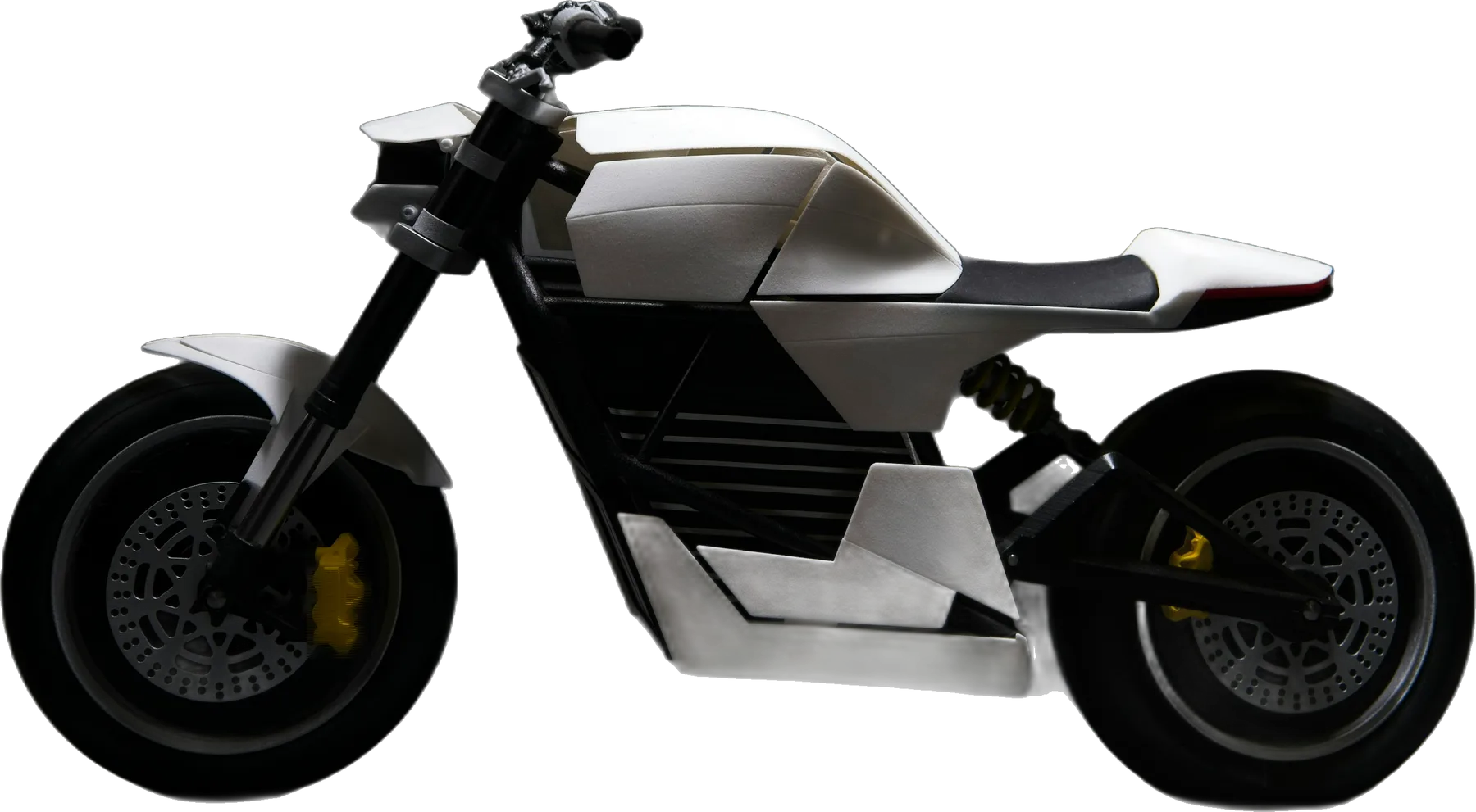 A stainless motorcycle exhaust