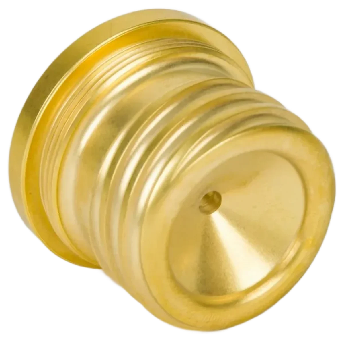 Machined end cap