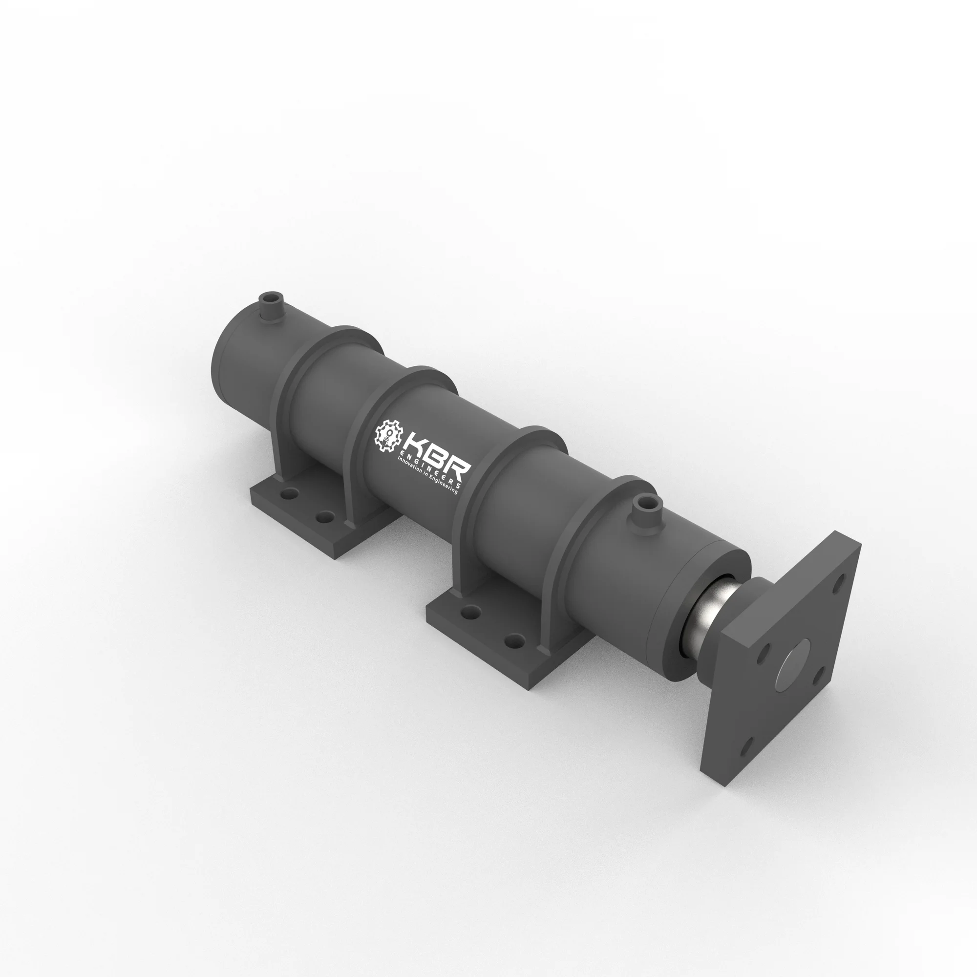 Foot Flange Mounting Cylinder