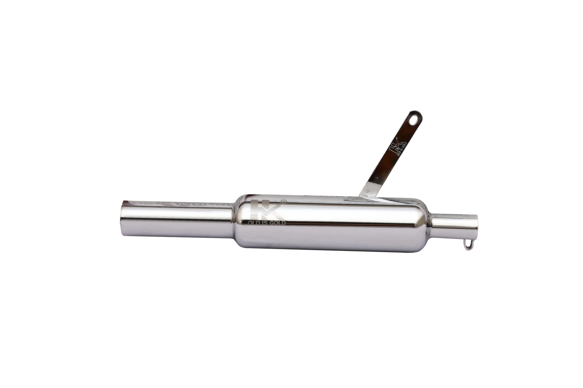 OLD CHROME BIG PIPE SILENCER 