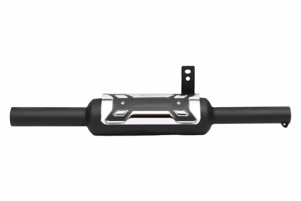 BS3 Silencer — Black + Chrome